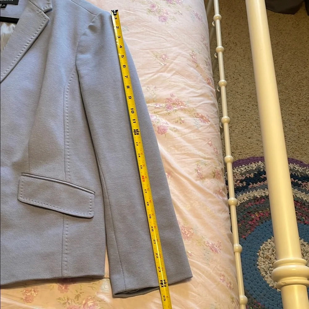 Talbots Blue Structured Blazer - Picture 3 of 8
